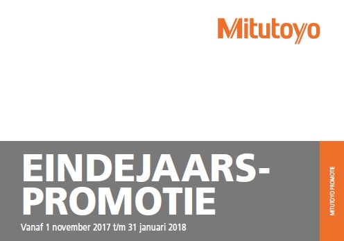 Mitutoyo najaarspromotie 2017